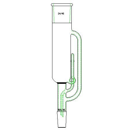 E103424 脂肪提取器,主管外径38mm总高295mm 组合组成