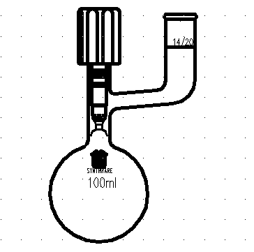 F461100 溶剂存储球瓶（f46） 容量(mL)100 磨口14/20 阀尺码0-4mm