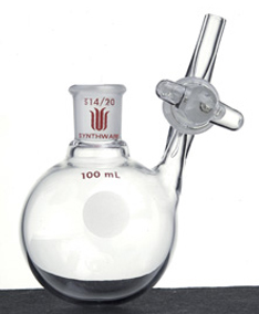 F531100,反应瓶,玻璃节门,14/20,100ml