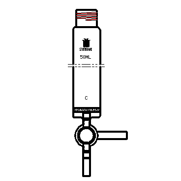 P130050C 多肽固相合成管（P13） 容量(mL)50 外径(mm)30 螺纹口25