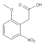 2-甲氧基-6-硝基苯乙酸