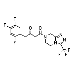 4-氧代-4-[3-三氟甲基-5,6-二氢-1,2,4-三唑并[4,3-a]吡嗪-7-(8H)-基]-1-(2,4,5-三氟苯基)-2-丁酮