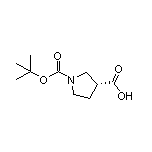 (R)-1-Boc-吡咯烷-3-甲酸