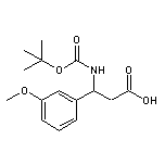 N-Boc-3-氨基-3-(3-甲氧基苯基)丙酸