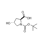 (2S,4R)-1-Boc-4-羟基吡咯烷-2-甲酸