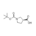 (S)-1-Boc-3-吡咯烷甲酸