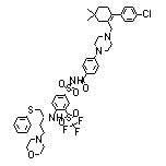 (R)-4-[4-[[2-(4-氯苯基)-5,5-二甲基-1-环己烯-1-基]甲基]-1-哌嗪基]-N-[[4-[[3-(4-吗啉基)-1-[(苯硫基)甲基]丙基]氨基]-3-[(三氟甲磺酰基)苯基]磺酰基]苯甲酰胺