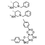 (3R,4R)-1-苄基-3-(甲氨基)-4-甲基哌啶半[(2R,3R)-2,3-双(4-甲基苯甲酰氧基)琥珀酸盐]