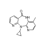 4-甲基-11-环丙基-5,11-二氢-6H-二吡啶并[3,2-b:2’,3’-e]-1,4-二氮杂环庚烷-6-酮