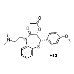 (2S,3S)-(+)-3-(乙酰氧基)-5-[2-(二甲氨基)乙基]-2,3-二氢-2-(4-甲氧基苯基)-1,5-苯并硫代氮杂环庚烷-4(5H)-酮