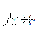 1-氟-2,4,6-三甲基吡啶三氟甲烷磺酸盐