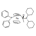 (R)-1-[(SP)-2-(二苯基膦)二茂铁基]乙基二环己基膦