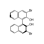 (S)-(-)-3,3’-二溴-1,1’-双-2-萘酚