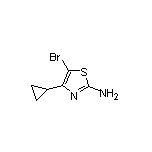 2-氨基-4-环丙基-5-溴噻唑