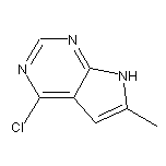 4-氯-6-甲基-7H-吡咯并[2,3-d]嘧啶