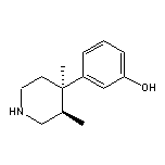 (3R,4R)-3,4-二甲基-4-(3-羟基苯基)哌啶