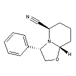 (3S,5R,8aS)-(+)-六氢-3-苯基-5H-噁唑并[3,2-a]吡啶-5-甲腈