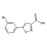 5-(3-溴苯基)异噁唑-3-甲酸