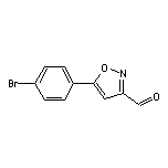 5-(4-溴苯基)异噁唑-3-甲醛