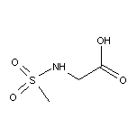 N-甲磺酰基甘氨酸