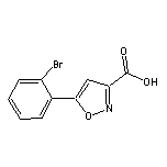 5-(2-溴苯基)异噁唑-3-甲酸