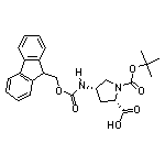 (2S,4S)-1-Boc-4-(Fmoc-氨基)吡咯烷-2-甲酸