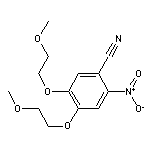 2-硝基-4,5-双(2-甲氧基乙氧基)苯腈