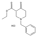 1-苄基-4-氧代-3-哌啶甲酸乙酯盐酸盐