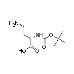 (S)-2-(Boc-氨基)-4-氨基丁酸