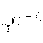 4-硝基肉桂酸, 主要为反式