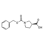 (S)-1-Cbz-3-吡咯烷甲酸