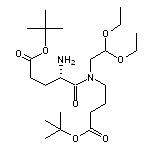 (S)-4-氨基-5-[(4-叔丁氧基-4-氧代丁基)(2,2-二乙氧基乙基)氨基]-5-氧代戊酸叔丁酯