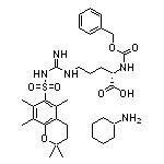 (S)-2-(Cbz-氨基)-5-[3-[(2,2,5,7,8-五甲基色满-6-基)磺酰基]胍基]戊酸环己胺盐