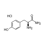 (S)-2-氨基-3-(4-羟基苯基)丙酰胺盐酸盐