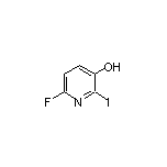 2-碘-3-羟基-6-氟吡啶