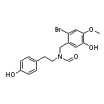 N-(2-溴-4-甲氧基-5-羟基苄基)-N-(4-羟基苯乙基)甲酰胺