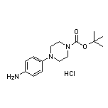 1-Boc-4-(4-氨基苯基)哌嗪盐酸盐