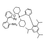 氯(2-二环己基膦基-2’,4’,6’-三异丙基-1,1’-联苯)[2-(2’-氨基-1,1’-联苯)]钯(II)