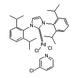 [1,3-双(2,6-二异丙基苯基)咪唑-2(3H)-亚基](3-氯-1-吡啶基)氯化钯(IV)