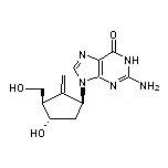 2-氨基-9-[(1S,3R,4S)-3-(羟甲基)-4-羟基-2-亚甲基环戊基]-6,9-二氢-3H-嘌呤-6-酮