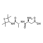 (S)-3-氨基-4-氧代-4-[[(R)-1-氧代-1-[(2,2,4,4-四甲基硫化环丙烷-3-基)氨基]丙烷-2-基]氨基]丁酸