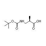 (R)-N-Boc-2-甲基-3-氨基丙酸