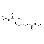 3-(N-Boc-4-哌啶基)丙酸乙酯