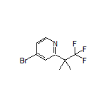 2-(1,1-二甲基-2,2,2-三氟乙基)-4-溴吡啶