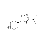 4-(3-异丙基-1,2,4-噁二唑-5-基)哌啶