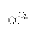 3-(2-氟苯基)吡咯烷盐酸盐