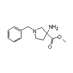 1-苄基-3-氨基吡咯烷-3-甲酸甲酯