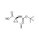 (1R,2S)-1-(Boc-氨基)-2-乙烯基环丙烷甲酸