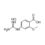 2-甲氧基-4-胍基苯甲酸盐酸盐