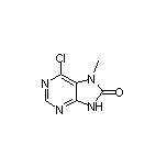 6-氯-7-甲基-7H-嘌呤-8(9H)-酮
